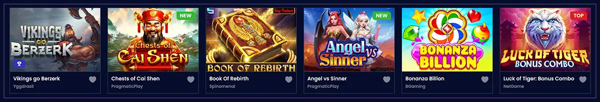 Top Slots trino-online.casino